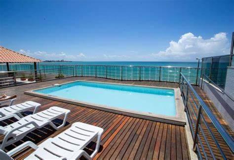 Flat Beira Mar com localizacao privilegiada perto de tudo! João Pessoa Exterior foto